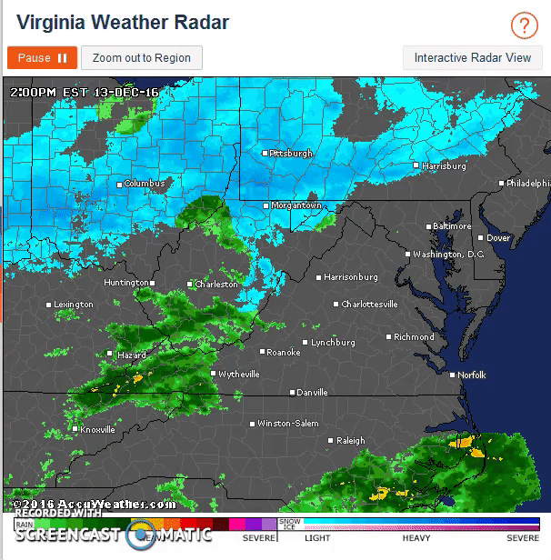 Virginia Weather Radar Loop